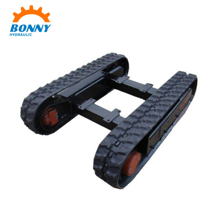 Custom Built Rubber crawler Track Undercarriage